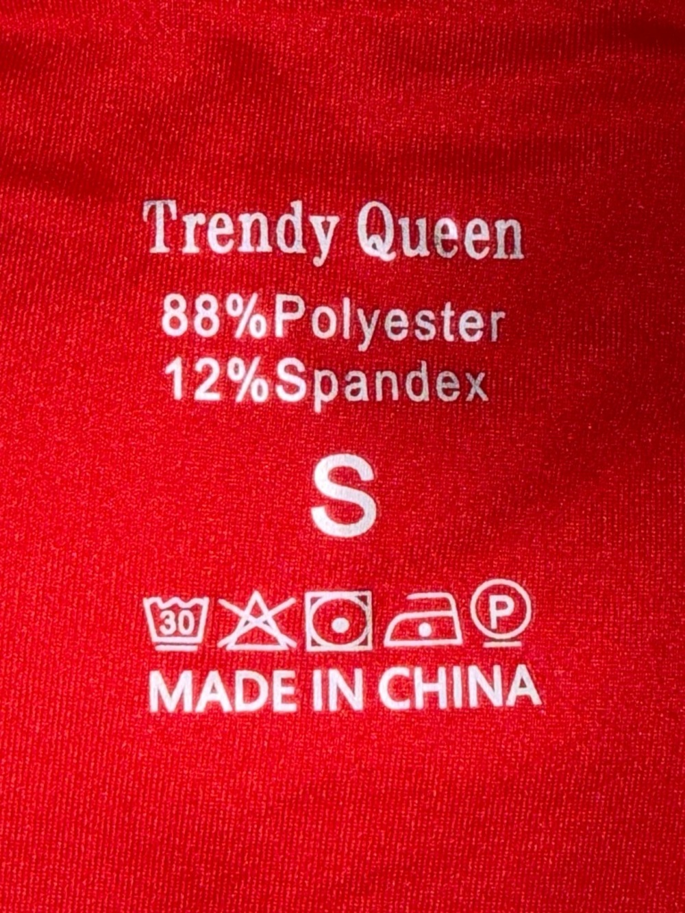 Amazon One-Shoulder Red Ruched Crop Top - Picture 3 of 3